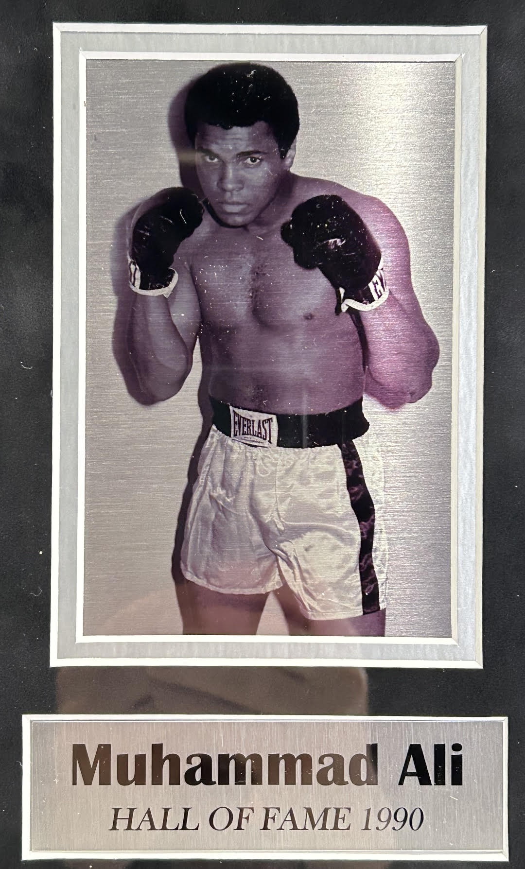 Muhammad Ali & Mickey Mantle Autographed 8x10 Photo Framed – Beckett LOA | One-of-a-Kind