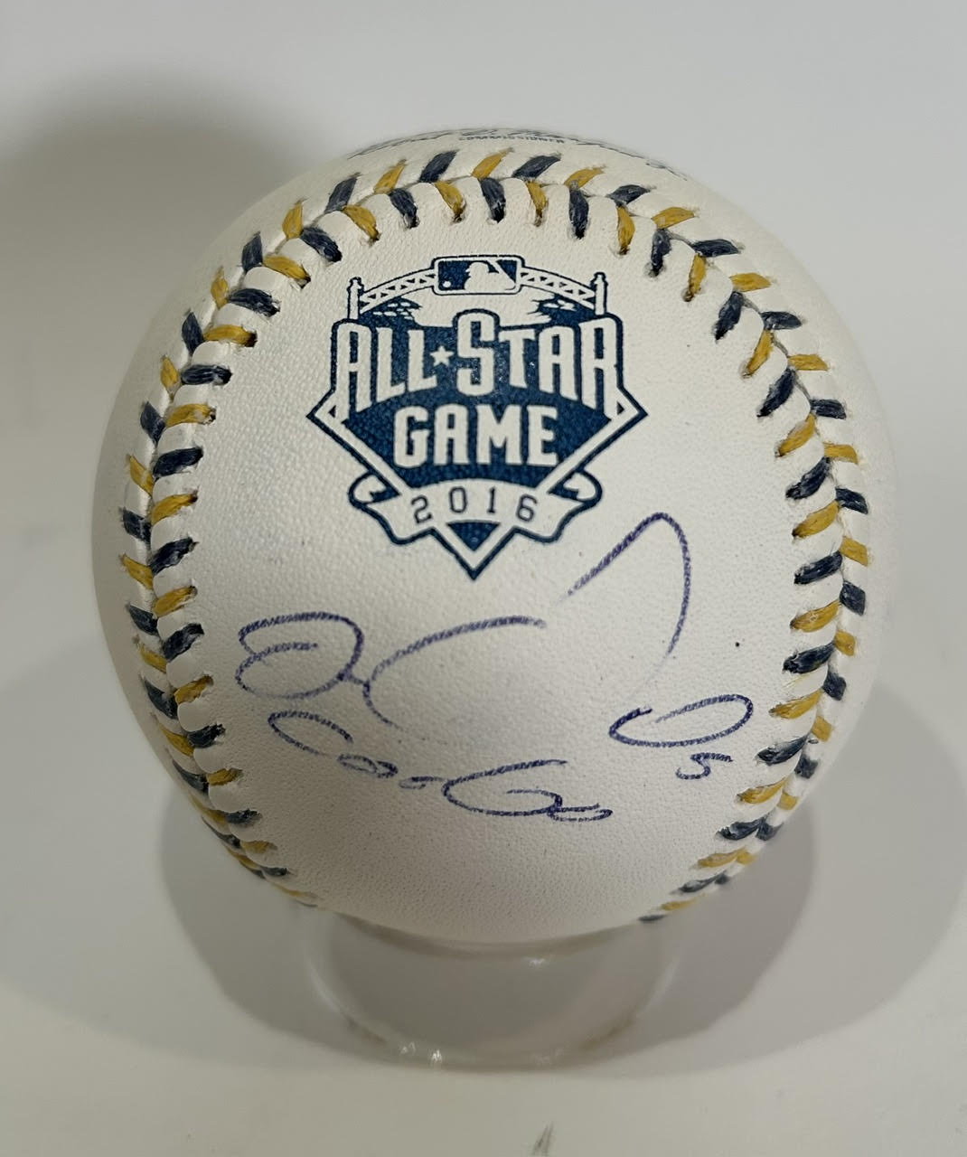 Carlos Gonzalez Autographed/Inscribed "CarGo" Rawlings 2016 MLB All-Star Game Baseball MLB COA