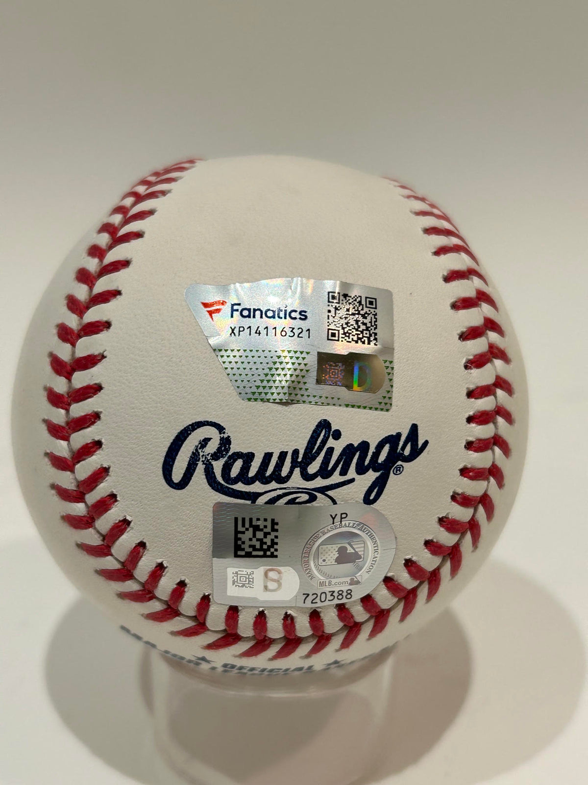 Nolan Ryan Autographed MLB Baseball Inscribed "The Ryan Express" – Fanatics & MLB Dual Authentication - Latitude Sports Marketing