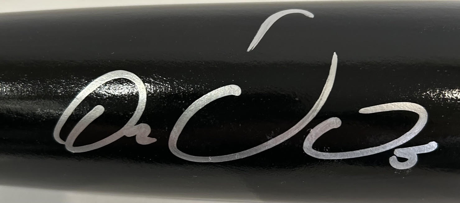 Carlos Gonzalez Autographed SamBat® Maple MCI Rideau Crusher MLB Authenticated