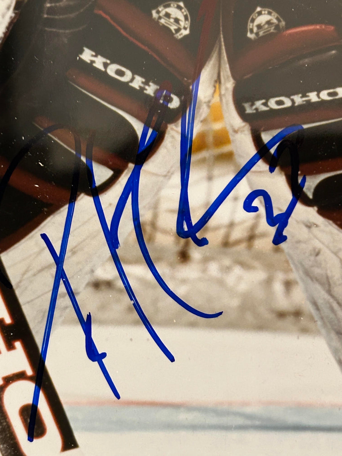 Patrick Roy Autographed Colorado Avalanche 8x10 Framed Photo - JSA COA