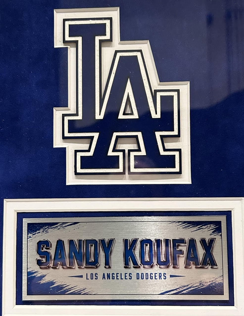 Sandy Koufax Autographed Deluxe Framed Los Angeles Dodgers 8x10 Photo - JSA COA - Latitude Sports Marketing